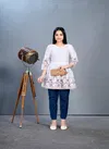 Maanvii By Rasili Nx Heavy Cotton With Digital Print Top Wholesalers In India